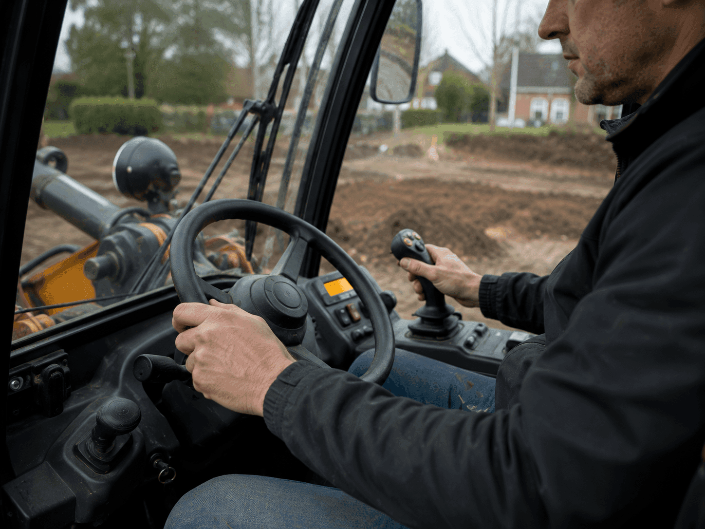 Hoe werkt de btw-stroom bij een bulldozer lease?