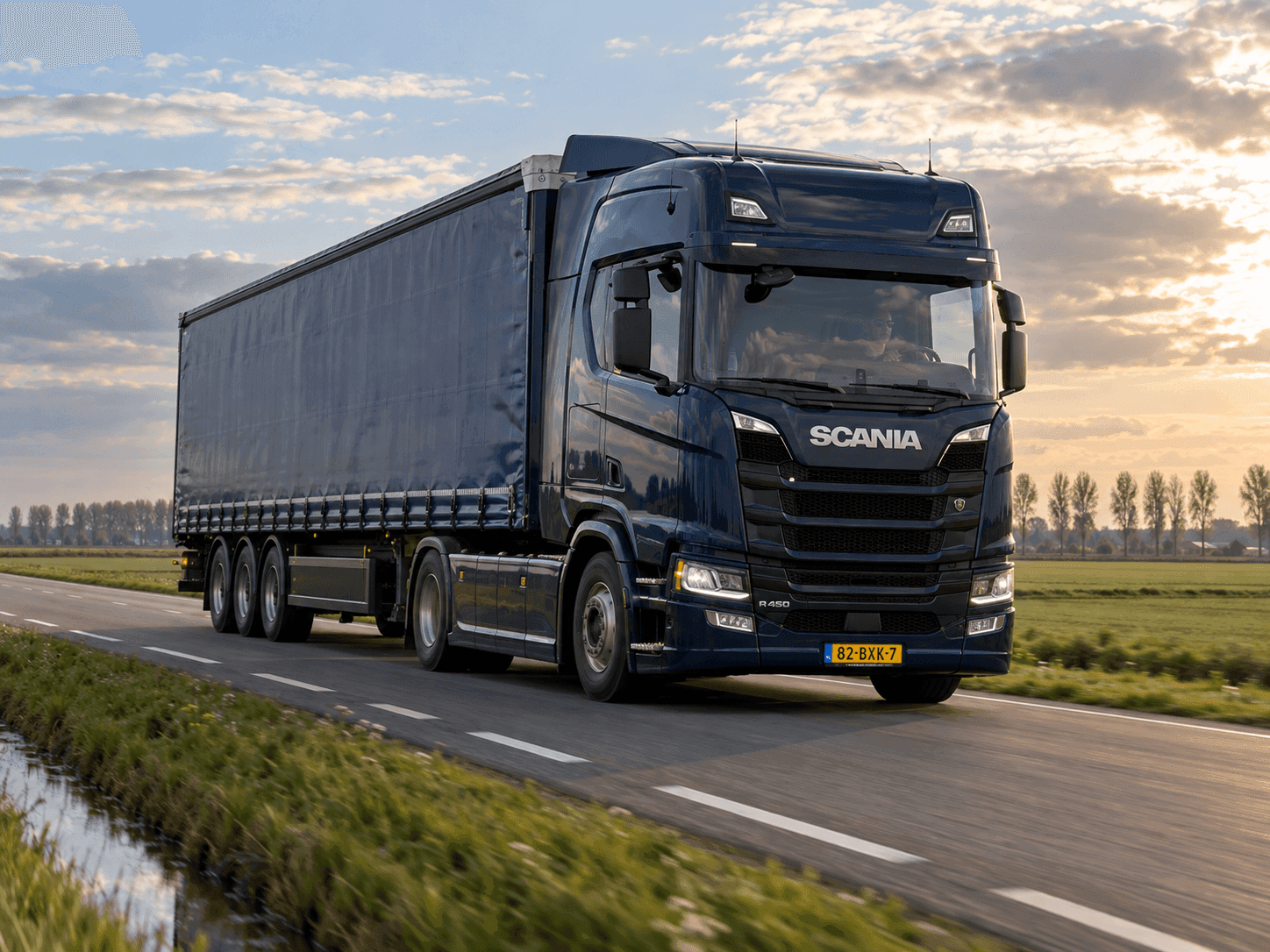 Hoe werkt de btw bij een Scania lease?